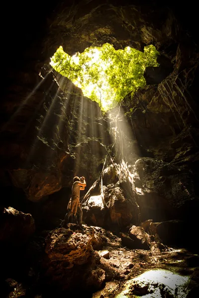 Vigas de sol — Fotografia de Stock