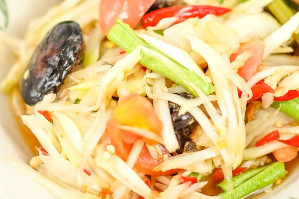 Papaya salad — Stock Photo, Image