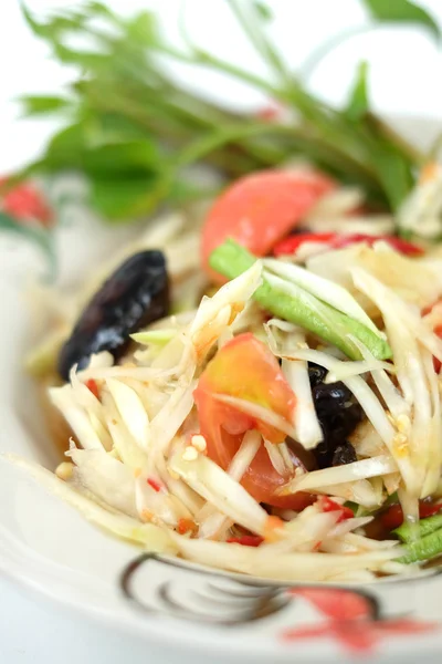 Ensalada de papaya — Foto de Stock