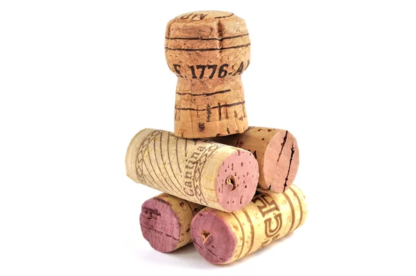 ワインのコルク栓 pyramyd — ストック写真