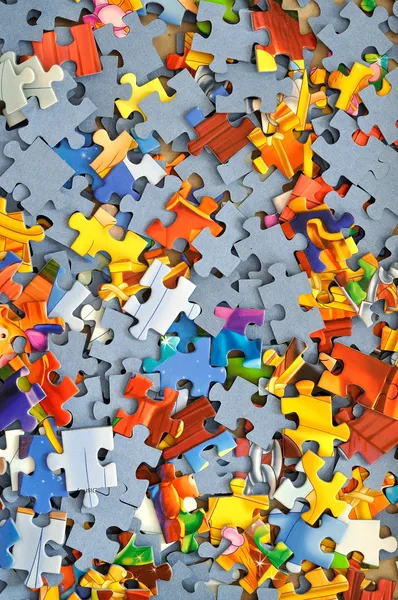 Buntes Puzzle — Stockfoto