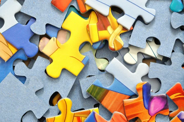 Puzzle colorato — Foto Stock