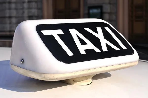 Taxi italiano — Foto de Stock
