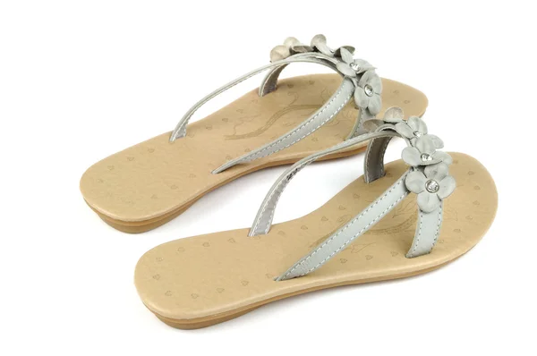 Girls sandals — Stock Photo, Image