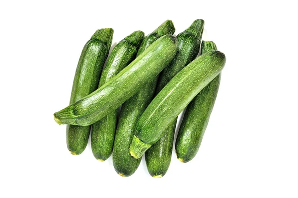 Frisch gepflückte Zucchini — Stockfoto