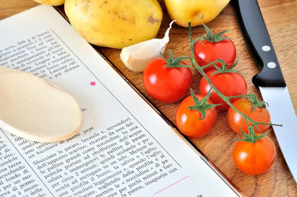 Libro de cocina — Foto de Stock