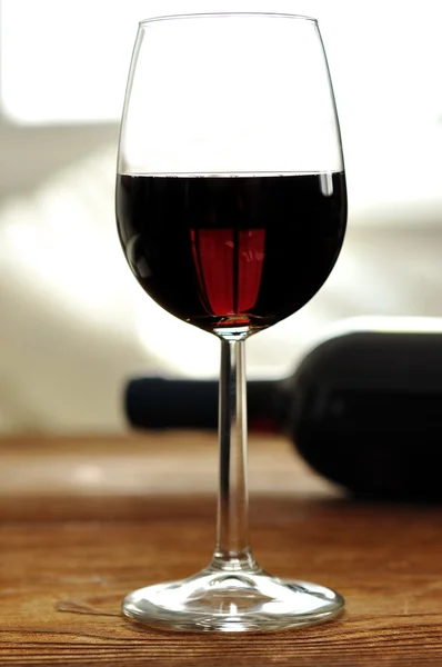 Glass of fine Italian red wine — Stock Photo, Image