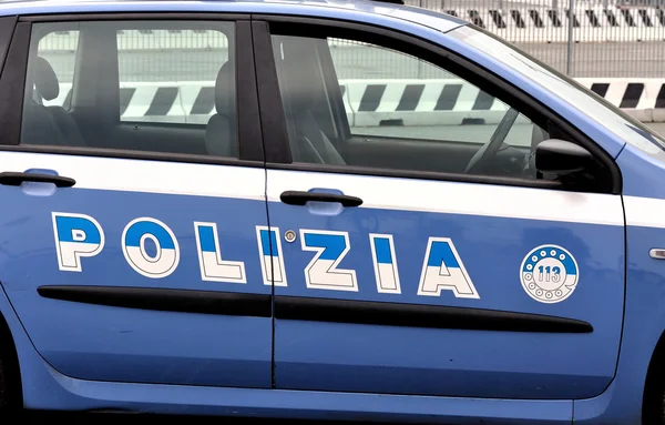 Auto italské státní policie — Stock fotografie