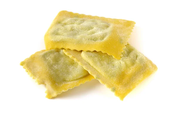Ravioli filled with spinach and ricotta — Stock Photo, Image