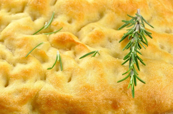 Focaccia z rozmarynem — Zdjęcie stockowe