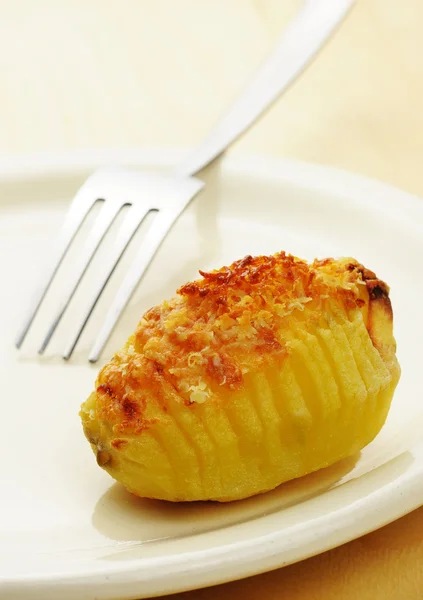 Hasselback potato — Stock Photo, Image