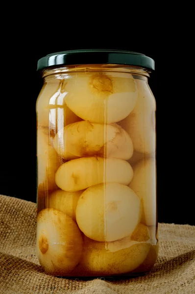 Cebollas en escabeche boretano — Foto de Stock