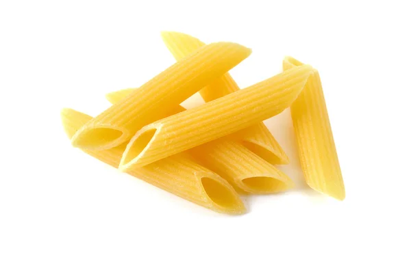 Penne pasta, Italiaanse pasta Rechtenvrije Stockafbeeldingen