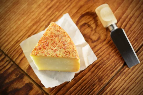 Пекорино, типичный итальянский сыр — стоковое фото