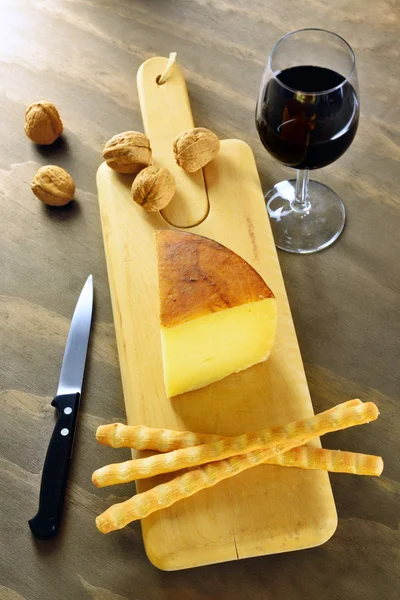 Pecorino toscano, typisch Italiaanse kaas — Stockfoto