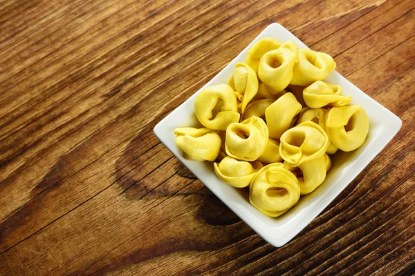 Tortellini, fresh egg pasta — Stock Photo, Image