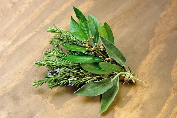 Rosemary, laurel and sage Royalty Free Stock Photos