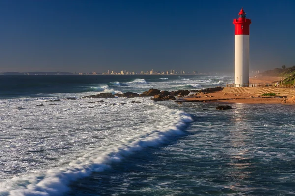 Faro di Umhlanga Immagine Stock