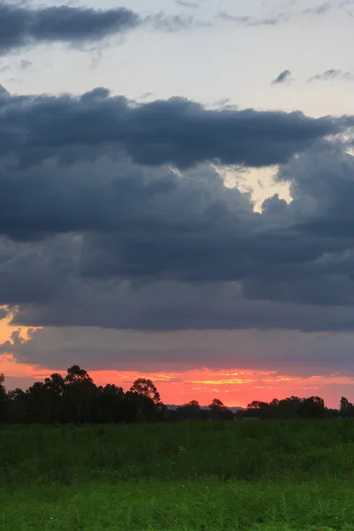 Zachód słońca magalies — Zdjęcie stockowe
