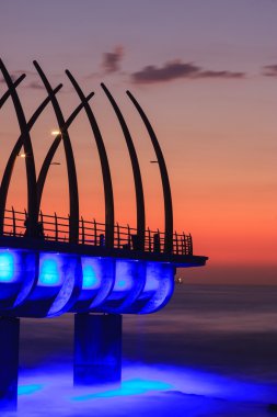 Umhlanga pier gündoğumu