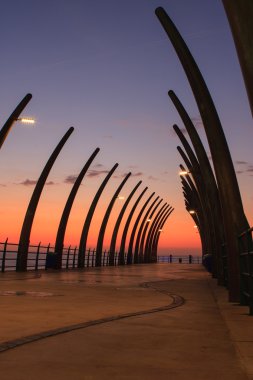 Umhlanga pier gündoğumu