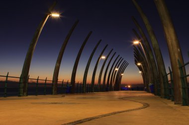 Umhlanga pier gündoğumu