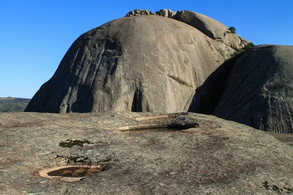 Roca de Paarl Imágenes de stock libres de derechos