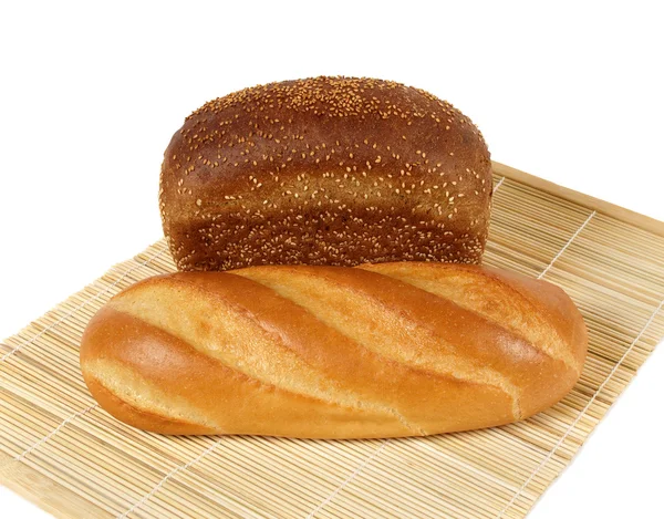 ライ麦と白パンを loafs します。 — ストック写真