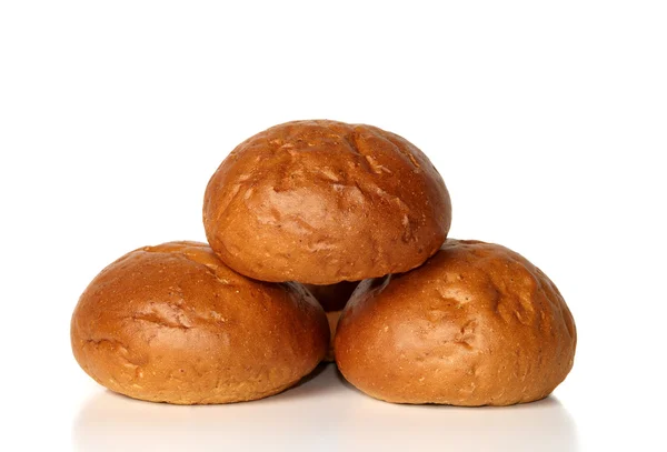 Drie broodjes — Stockfoto
