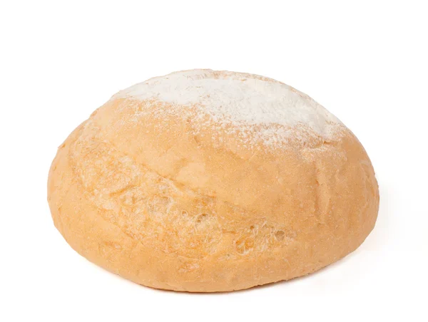 Brood geïsoleerd op wit — Stockfoto