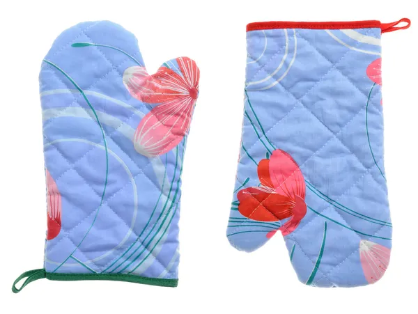 Two oven mitts — Stock Photo, Image