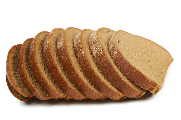 Порции ржаного хлеба — стоковое фото