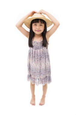 oldukça genç bir kızın portresi