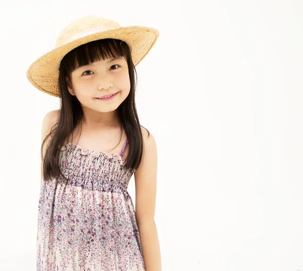 Happy little asian girl — Stock Photo, Image