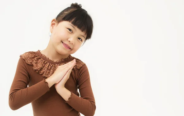 Porträt eines asiatischen Mädchens — Stockfoto