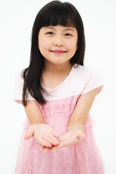 Ασιατικό κορίτσι μικρό πορτρέτο Εικόνα Αρχείου