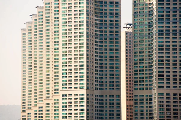 Apartamentos Seul Coréia Sul — Fotografia de Stock