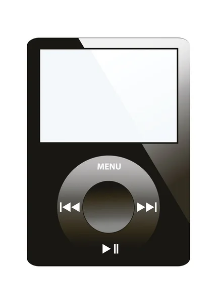 Jugador de iPod — Vector de stock