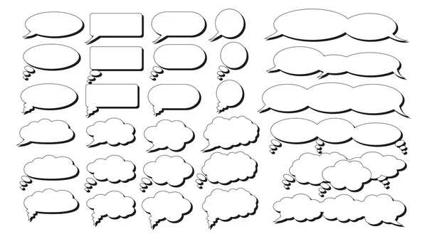 Konuşma Baloncukları — Stok Vektör