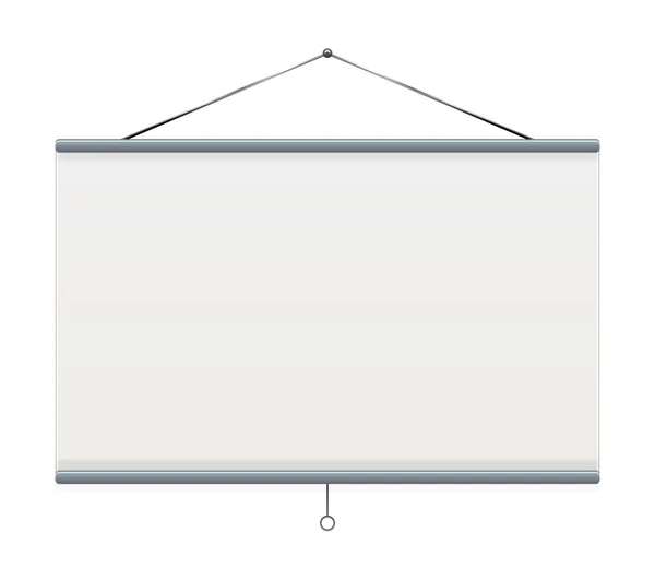 Projector Screen — Stock Vector