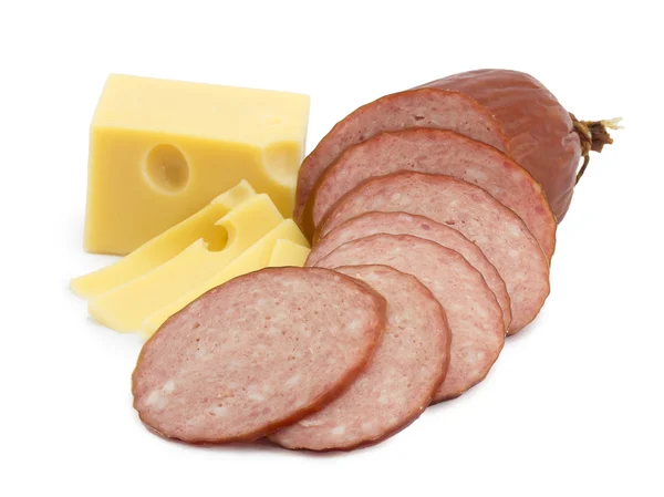 Sausage, salami — Stock Photo, Image