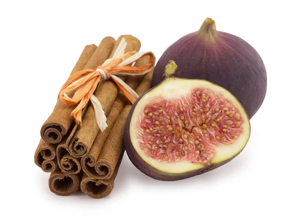 Cinnamon, fig — Stock Photo, Image