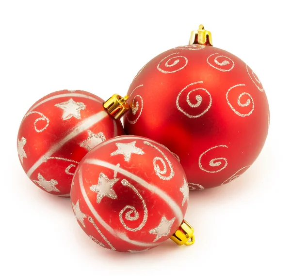 Ball auf dem Weihnachtsbaum — Stockfoto