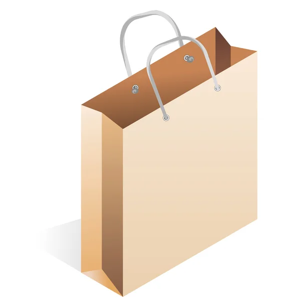 Paper bag — Stock Vector