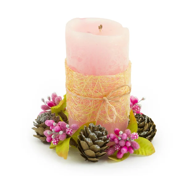 Candle, christmas — Stock Photo, Image