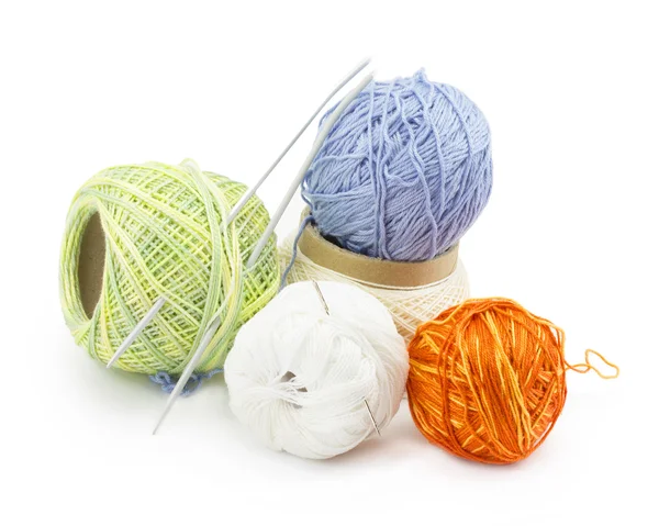 Yarns for knitting — Stock Photo, Image