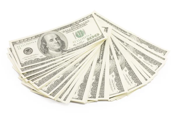 Bani, dolari — Fotografie, imagine de stoc