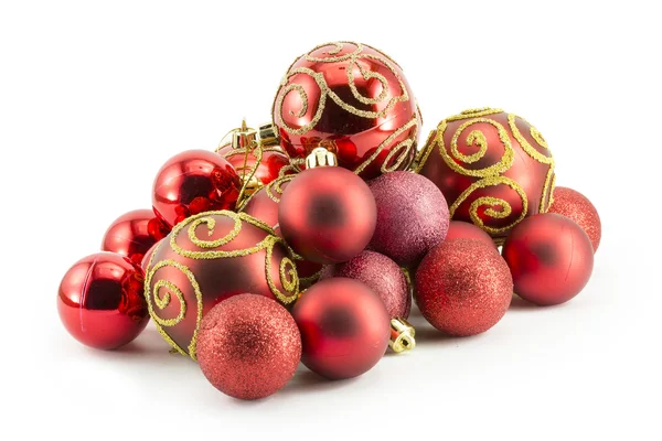 New Year, Christmas balls, decorations and gifts Stock Image