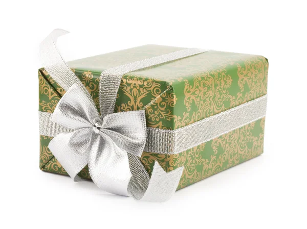 Wrapped presents with bows and ribbons — Stock Photo, Image