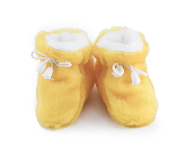 Scarpe gialle per bambini — Foto Stock